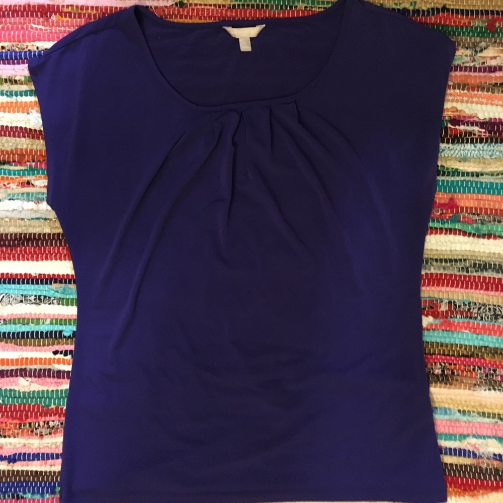 purple shirt